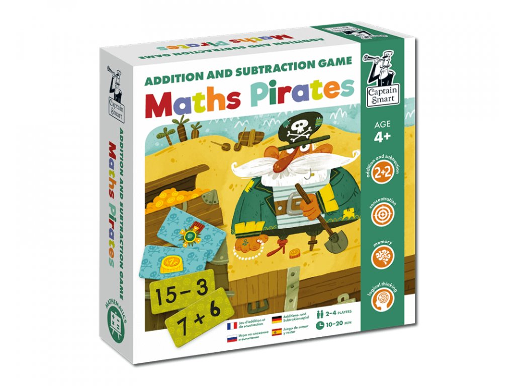 4bambini Captain Smart - Počítání s piráty