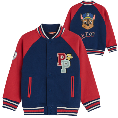 Bomber mikina Tlapková patrola- modrá - 92 NAVY BLUE