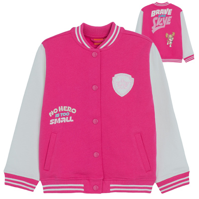 Bomber mikina- tmavě růžová - 92 PINK