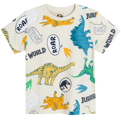 COOL CLUB - Clapecké tričko s krátkým rukávem JURASSIC WORLD vel.110