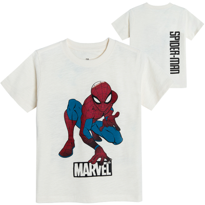 COOL CLUB - Clapecké tričko s krátkým rukávem SPIDERMAN vel.128