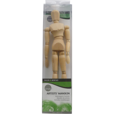 Dřevěná figurína - manekýn muž