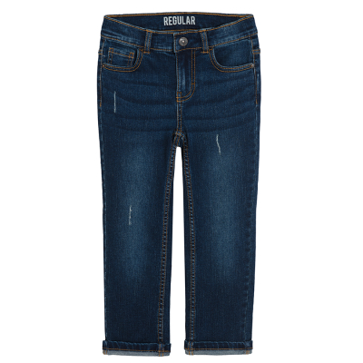 Džíny Regular Fit- tmavě modré - 92 DENIM
