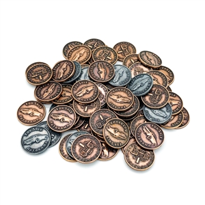 Eagle-Gryphon Games Na prodej - Kovové mince (For Sale -Metal coins set)
