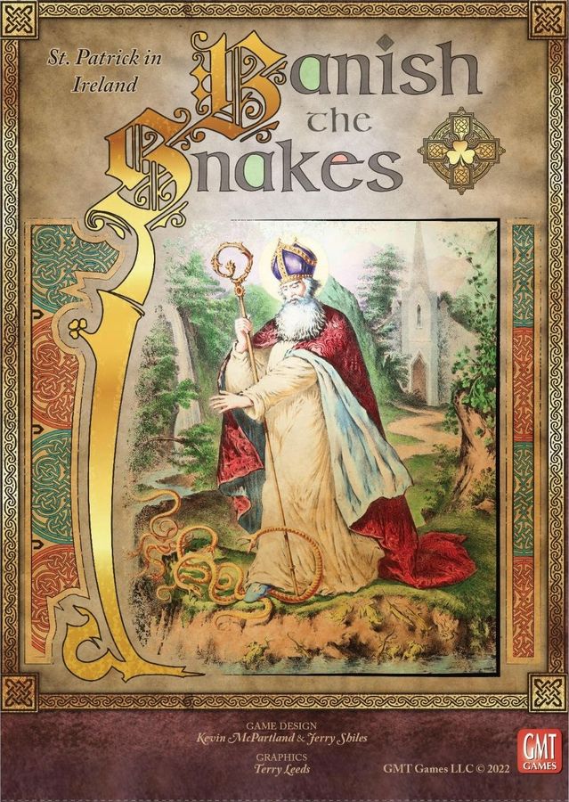 GMT Games Banish the Snakes: A Game of St. Patrick in Ireland