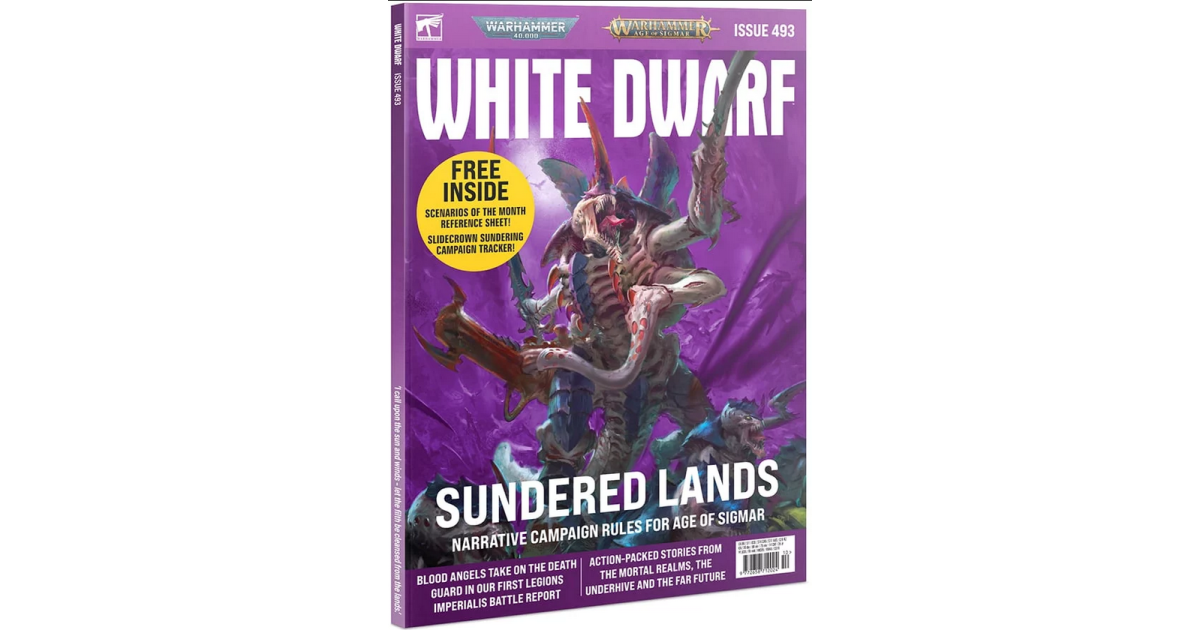 Games Workshop White Dwarf Issue 493 (10/2023)