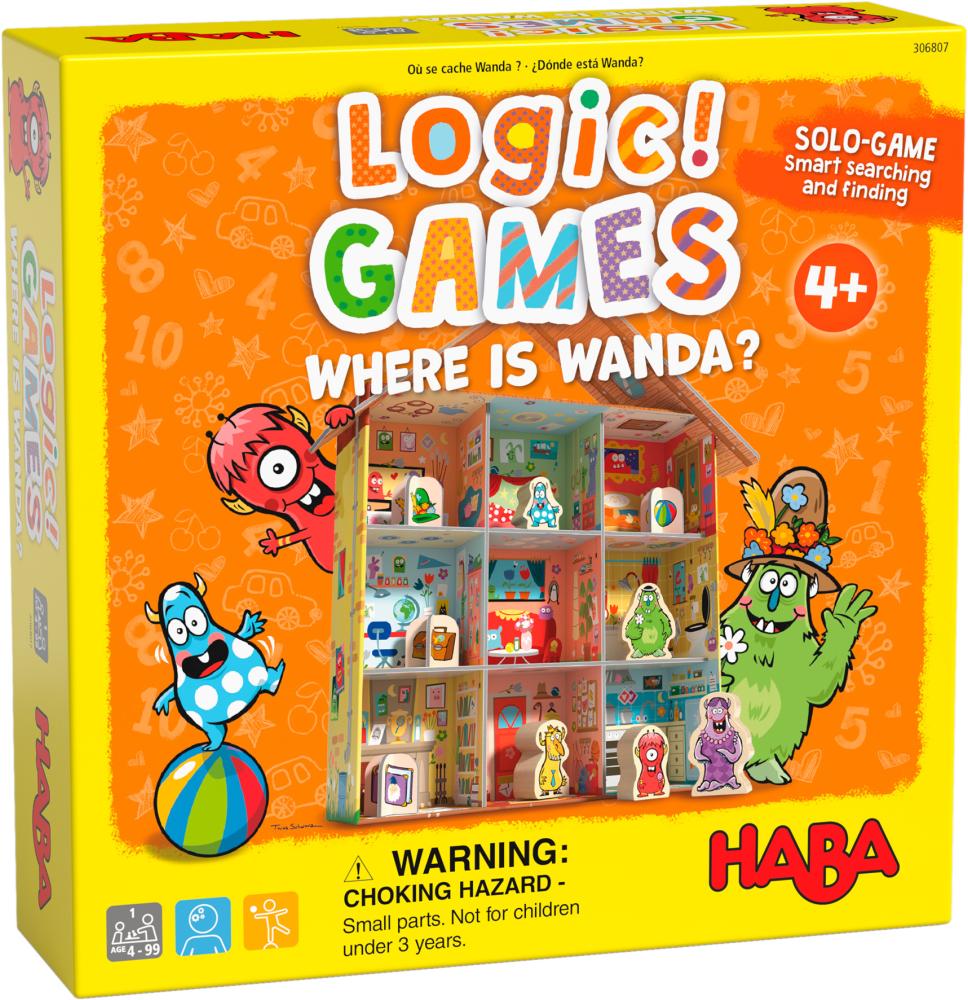 Haba Logic! GAMES Logická hra pro děti Kde je Wanda?