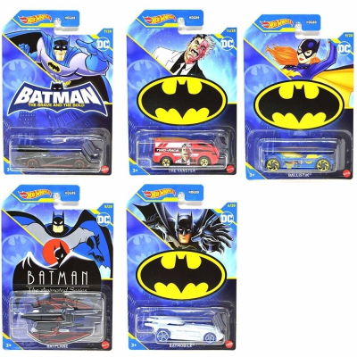 Hot Wheels TEMATICKÉ AUTO - BATMAN více druhů