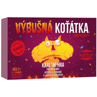 Karetní hra Výbušná koťátka
