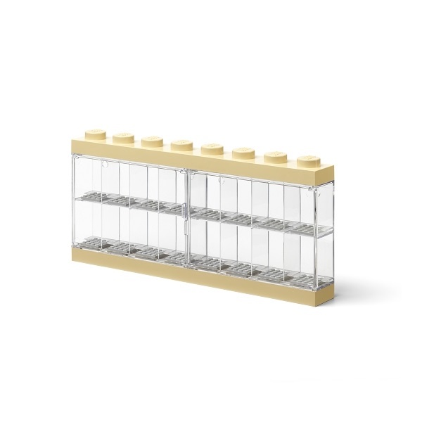 LEGO Storage LEGO sběratelská skříňka na 16 minifigurek Varianta: skříňka 16 béžová (minifigure display case)