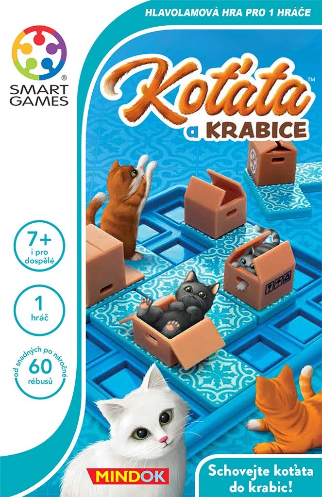 Mindok SMART games - Koťata a krabice (Smart Games)