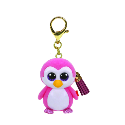 Mini Boos přívěšek - růžový tučňák (3)