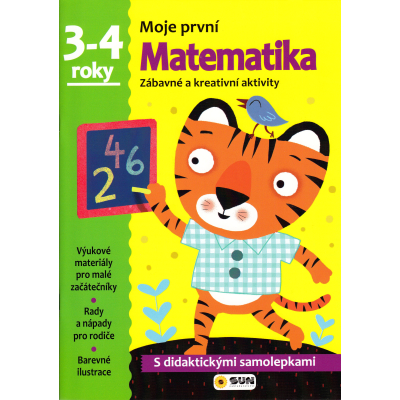 Moje první matematika 3-4 roky samolepky