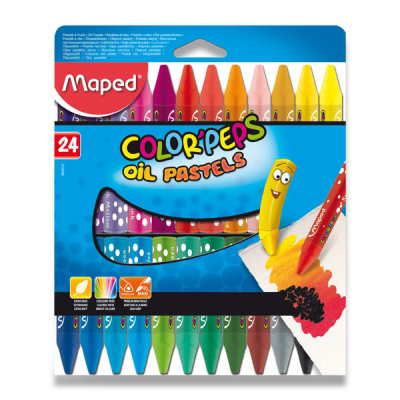 Olejové pastely Maped Color´Peps 24ks