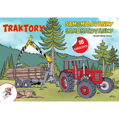 Omalovánky LUX traktory