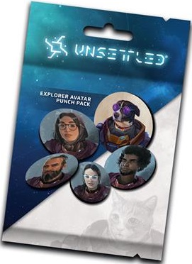 Orange Nebula Unsettled: Explorer Avatar Punch Pack