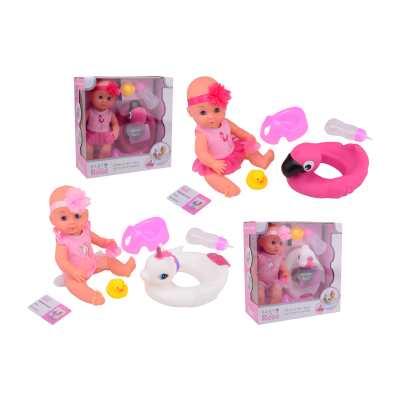 Panenka čurací Baby Rose 30 cm