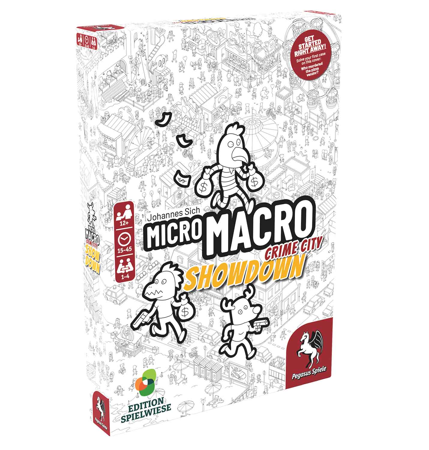 Pegasus Spiele MicroMacro: Crime City – Showdown