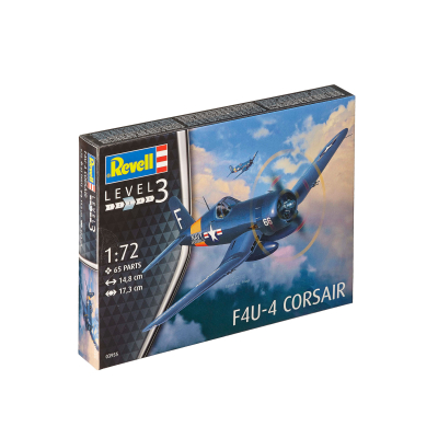 Plastic ModelKit letadlo 03955 - F4U-4 Corsair (1:72)