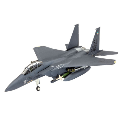 Plastic ModelKit letadlo 03972 - F-15E Strike Eagle & Bombs