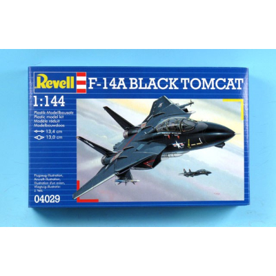 Plastic ModelKit letadlo 04029 - F14A Tomcat Black