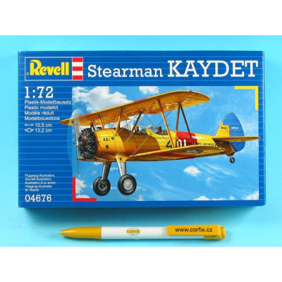 Plastic ModelKit letadlo 04676 - Stearman KAYDET