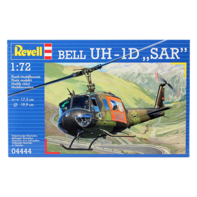 Plastic ModelKit vrtulník  04444 - Bell UH-1D SAR (1:72)