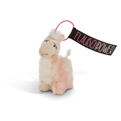 Plyšový přívesek s očkem Lama Flokatina 12 cm