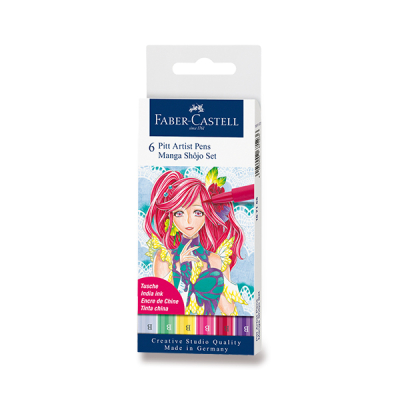 Popisovač F-C Pitt Artist Pen Manga Shojo 2