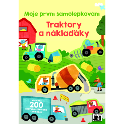 První samolepky/ Traktory&náklaďáky