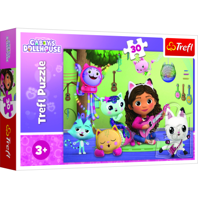 Puzzle Gabbyin domeček pro panenky 30 dílků