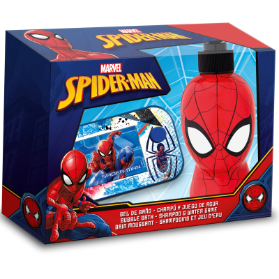 SPIDER-MAN Dárkový set šampon a pěna do koupele 2v1 300ml + vodní hra