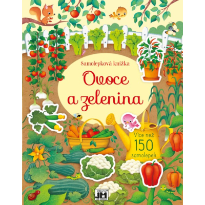 Samolepková knížka/ Ovoce a zelenina