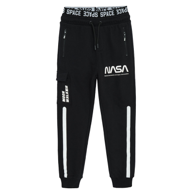 Sportovní kalhoty NASA- černé - 134 BLACK