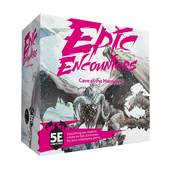 Steamforged Games Ltd. Epic Encounters: Cave of the Manticore