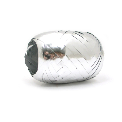 Stuha vázací 20 m metal stříbrná 9310