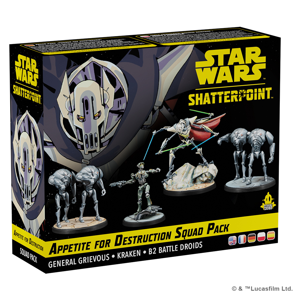Atomic Mass Games Star Wars: Shatterpoint – Appetite for Destruction Squad Pack