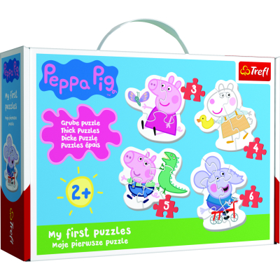 Baby puzzle - Roztomilé prasátko Peppa / Prasátko Peppa
