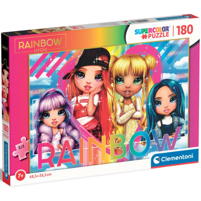 Clementoni - Puzzle Rainbow High: Violet