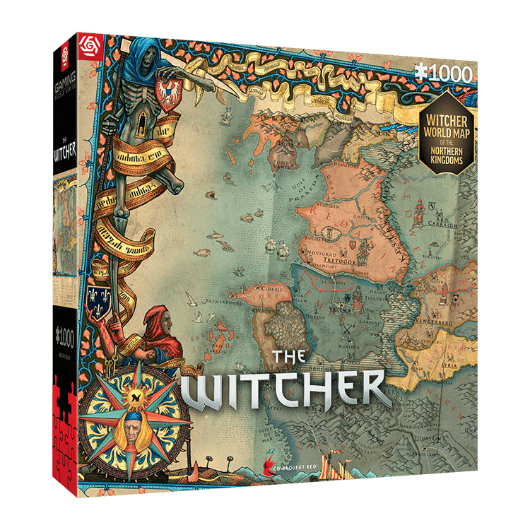 Good Loot The Witcher: The Nothern Kingdoms Puzzle 1000