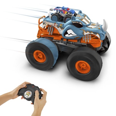 Hot Wheels RC Monster Trucks transformující se rhinomite 1:12