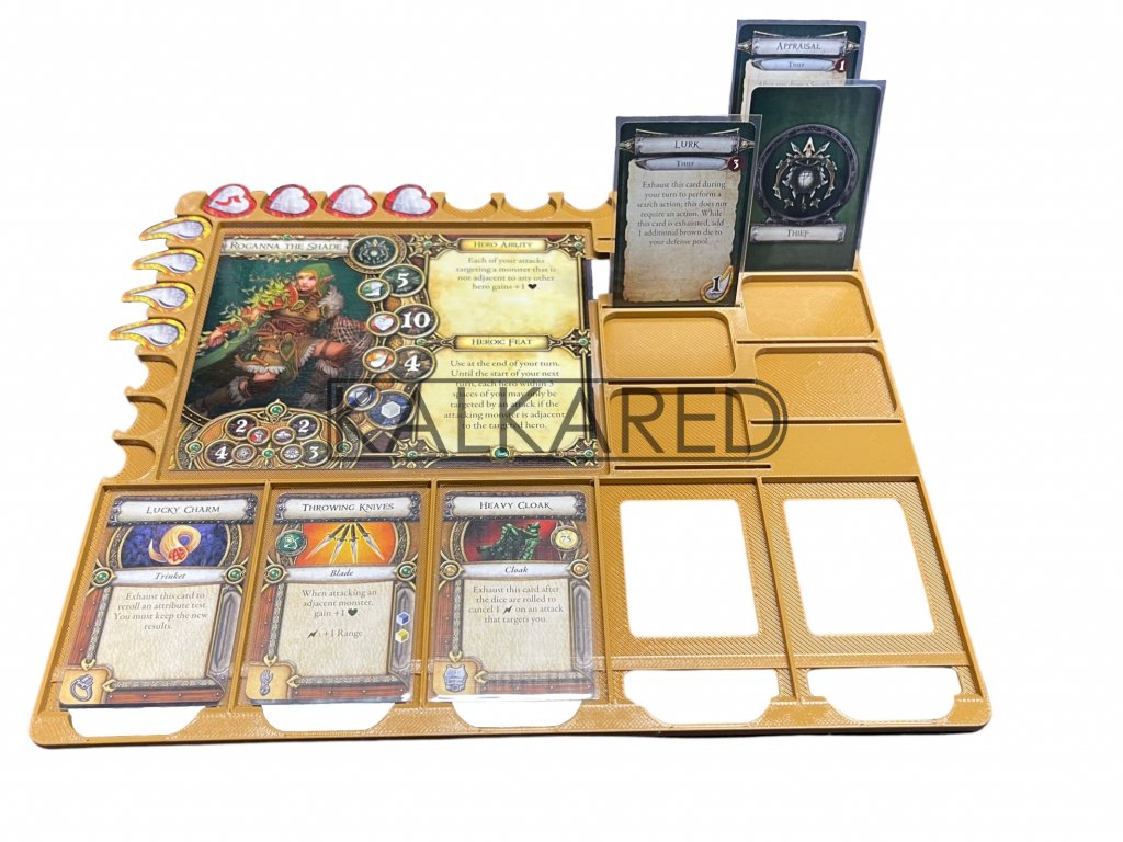 Kalkared Descent: Výprava do temnot Insert (černý)