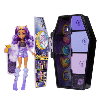 Monster High skulltimate secrets panenka série 2 - Clawdeen