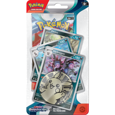 Pokémon TCG: SV04 Paradox Rift - Premium Checklane Blister