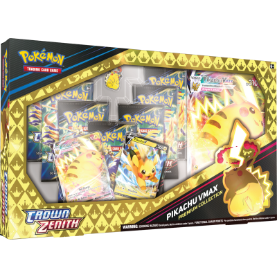 Pokémon TCG: SWSH12.5 Crown Zenith - Pikachu VMAX Premium Collection