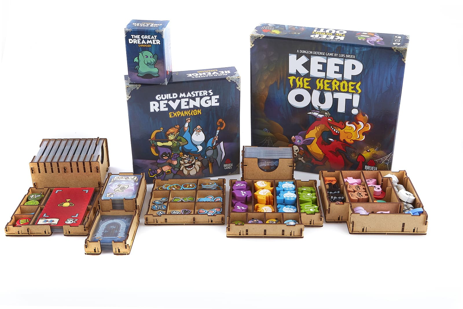Poland Games Keep the Heroes Out + Expansions Insert