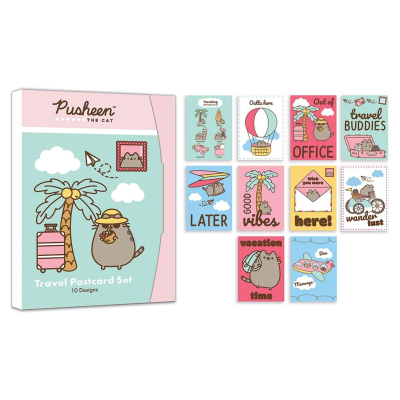 Set pohlednic Pusheen