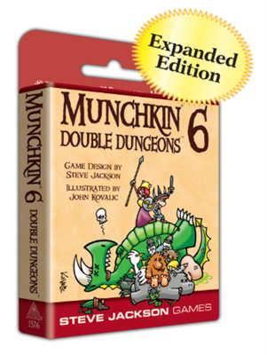 Steve Jackson Games Munchkin 6: Double Dungeons