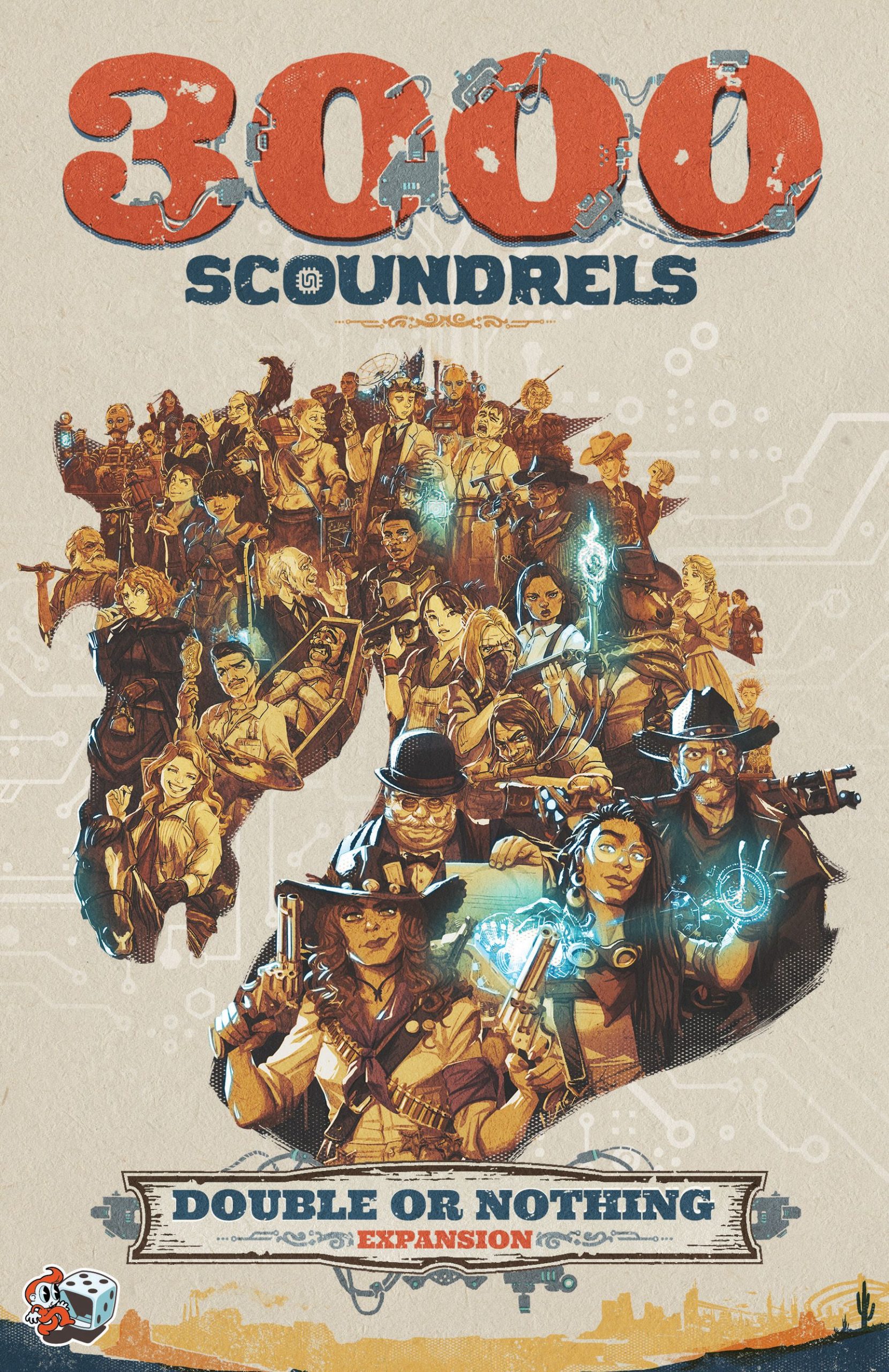 Unexpected Games 3000 Scoundrels: Double or Nothing Expansion