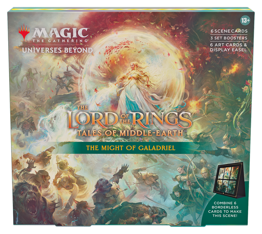 Wizards of the Coast Magic The Gathering - The Lord of the Rings: Tales of Middle-Earth Scene Box Varianta: The Might of Galadriel